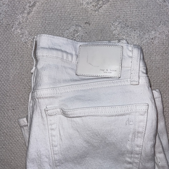 Rag & Bone Classic White Denim - Picture 6 of 6